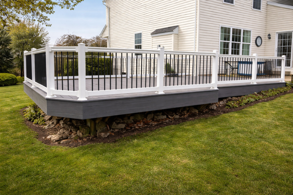 Deck construction in Lehigh County, PA