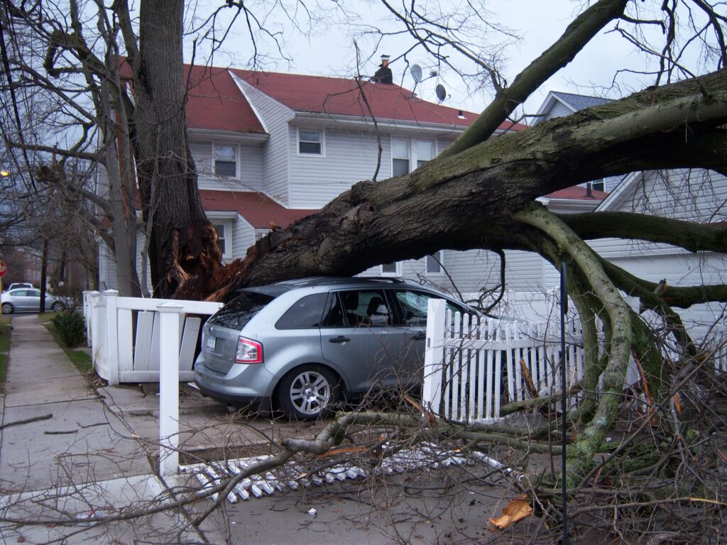 Storm recovery in Reading, PA